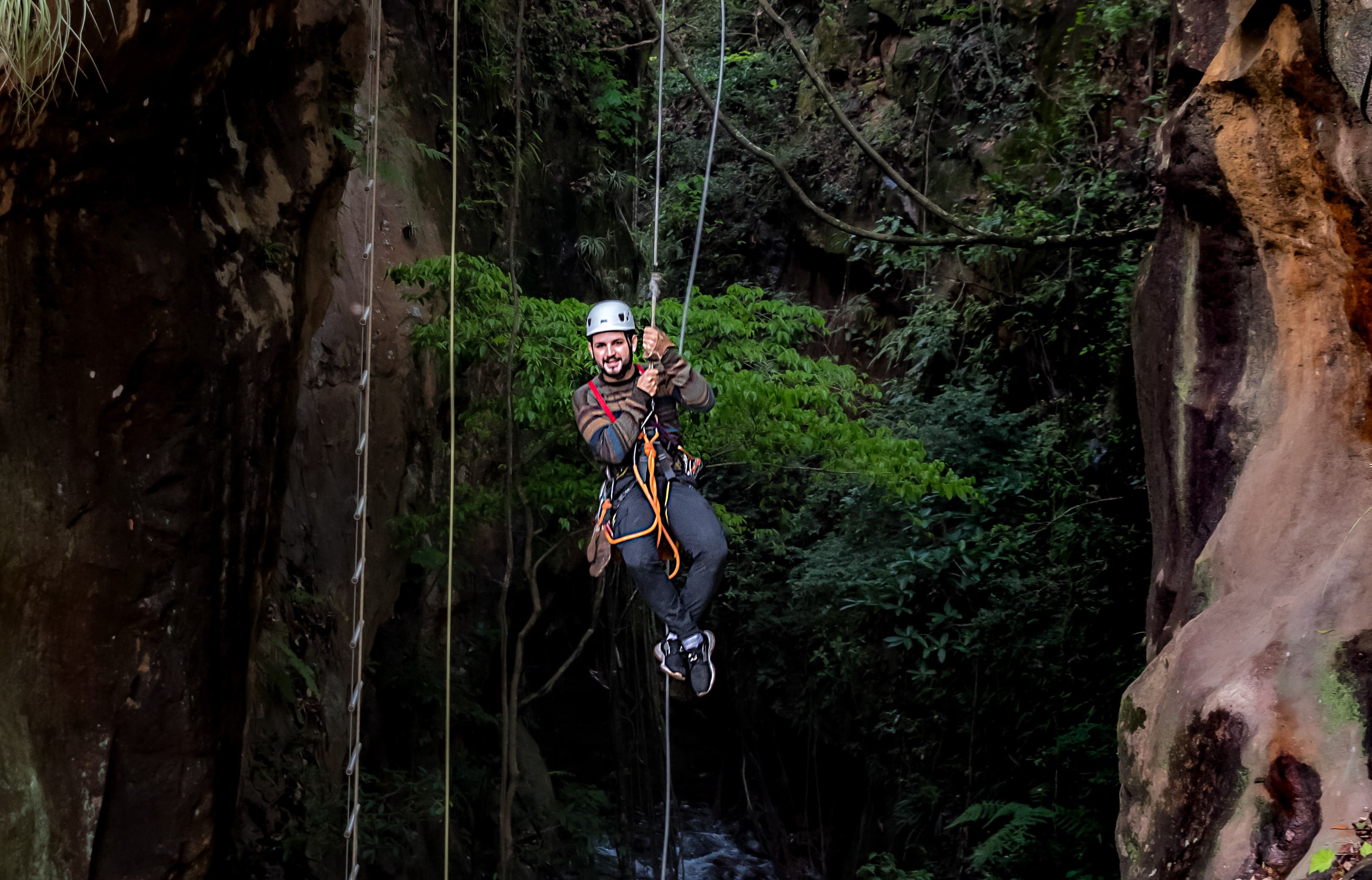 Canopy- und Zipline-Parcours